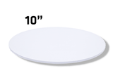 BOXXD™ CakeBoards 10" White Masonite (MDF) Round Cake Board