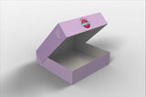 31 x 21 x 8.5cm Custom Branded 6 Donut Box