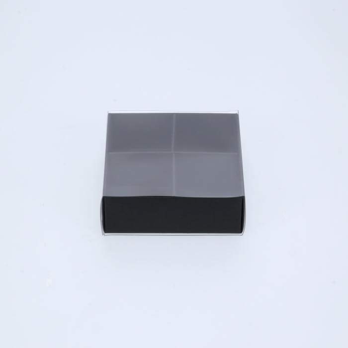 BOXXD™ ChocolateBox 4 Chocolate Box with Clear Slide Cover - Black Designer Range