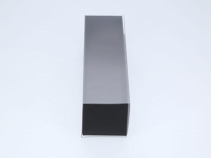 BOXXD™ MacaronBoxes 6 Macaron Dessert Box with Clear Slide Cover - Black Designer Range