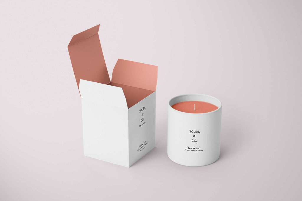 BOXXD™ CustomCandleBoxes 6 x 6 x 7.5cm Extra Small Custom Branded Candle Box