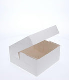 8” x 8” x 4” Low Height Cake Dessert Box with Top Cover - Gloss White