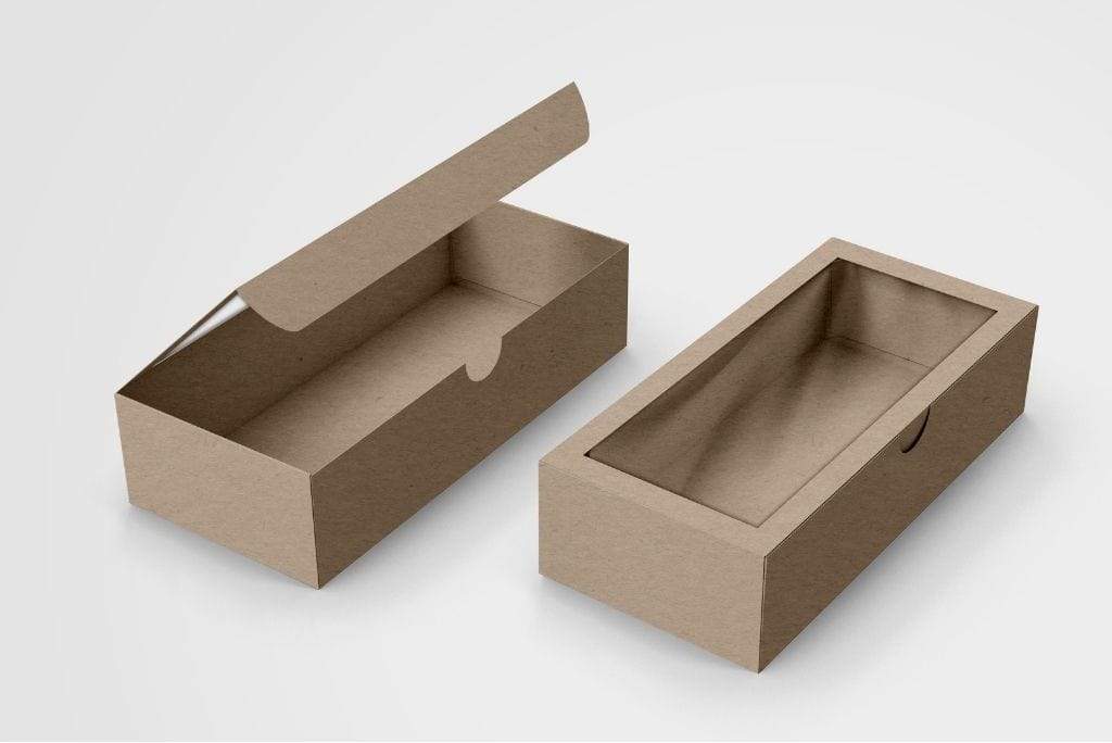BOXXD™ CustomMacaronBoxes Custom Branded 24 Macaron Dessert Box with Slide Cover & Clear Window