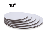 BOXXD™ CakeBoards 10" Inch White Round Cardboard Cake Board