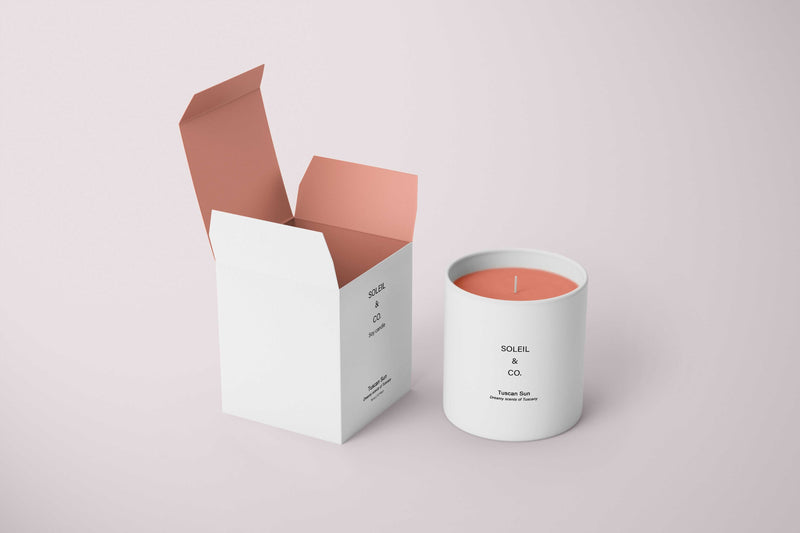 BOXXD™ CustomCandleBoxes 10 x 10 x 15cm Large Custom Branded Candle Box