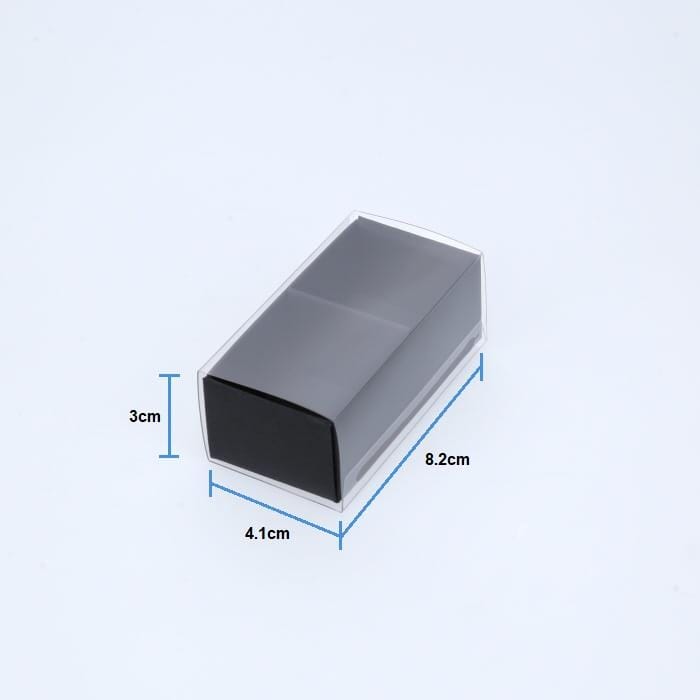 BOXXD™ ChocolateBox 2 Chocolate Box with Clear Slide Cover - Black Designer Range