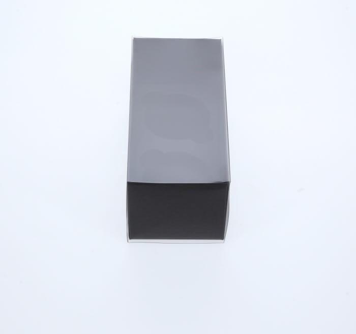 BOXXD™ CupcakeBoxes 2 Regular Cupcake Boxes with Clear Slide Cover - Black Designer Range