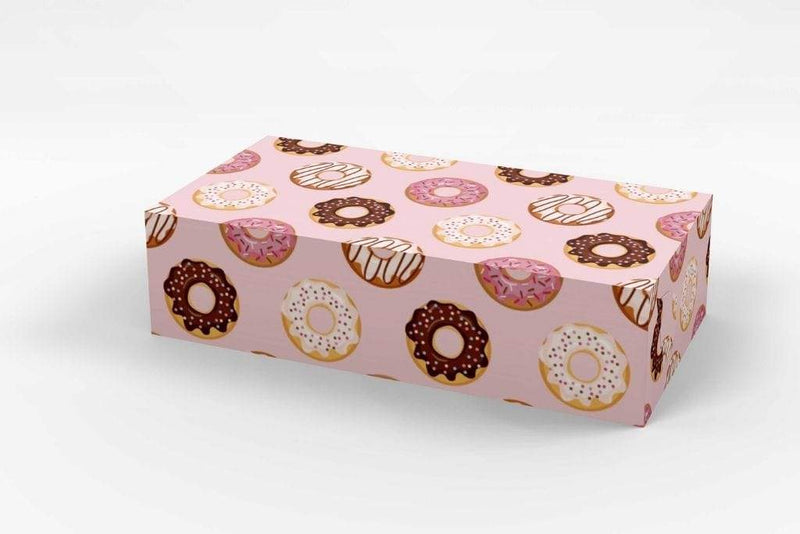 BOXXD™ CustomDonutsBoxes 21 x 11 x 8.5cm Custom Branded 2 Donut Box