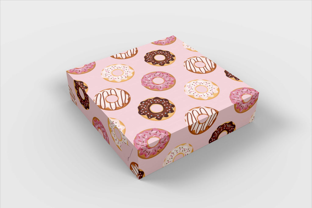 BOXXD™ CustomDonutsBoxes 31 x 21 x 8.5cm Small Custom Branded 6 Donut Box