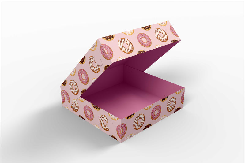 BOXXD™ CustomDonutsBoxes 41 x 31 x 8.5cm Custom Branded 12 Donut Box