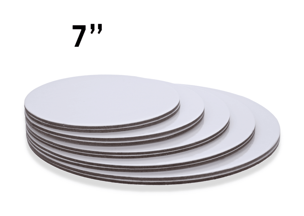 Amazon.com: 12 Inch Cake Board Drums Round, 6-Pack, White, Sturdy 1/2