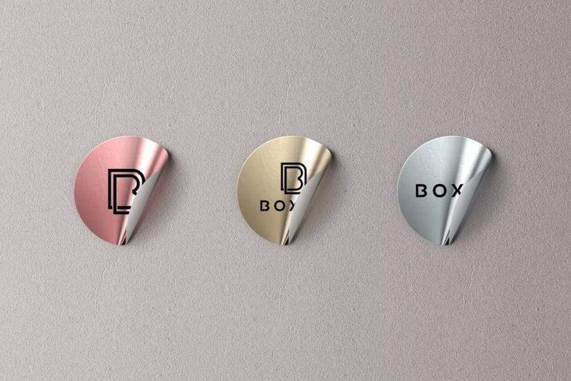 BOXXD™ Stickers Custom Branded Foil Stickers