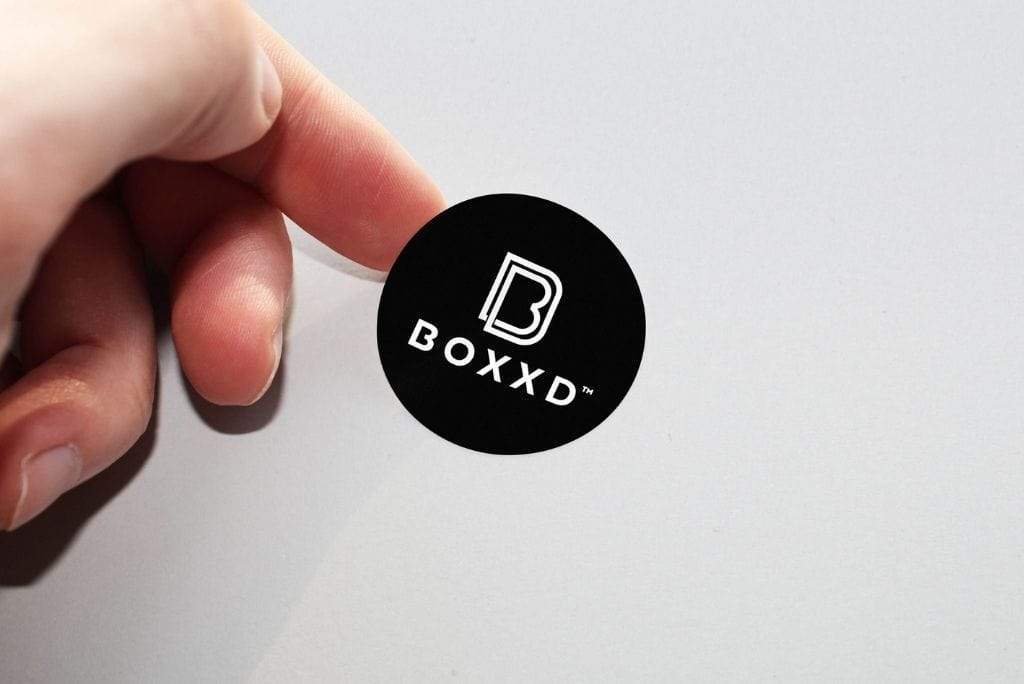 BOXXD™ CustomStickers Custom Branded Paper Stickers
