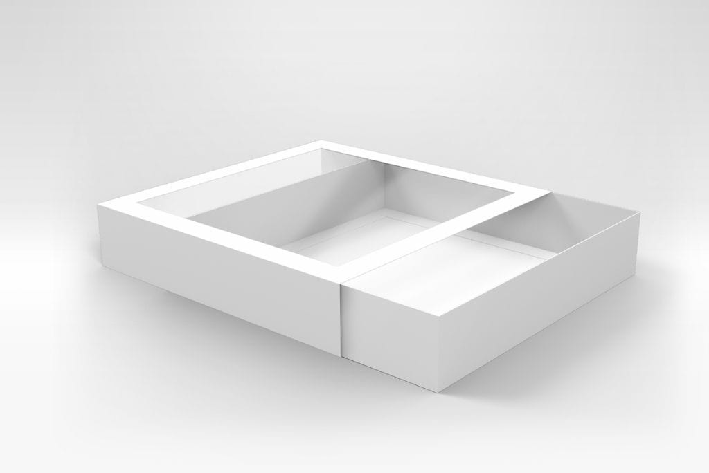 BOXXD™ CookieDessertBox Custom Printed 25 x 25 x 5cm Large Cookie Biscuit Box with Slide Cover & Clear Window