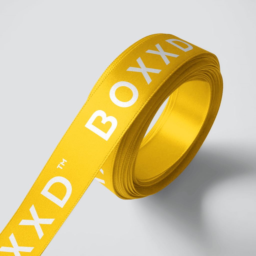 One Style Ribbons Double Sided Polyester Satin Custom Ribbon (One Side Print) – BOXXD™